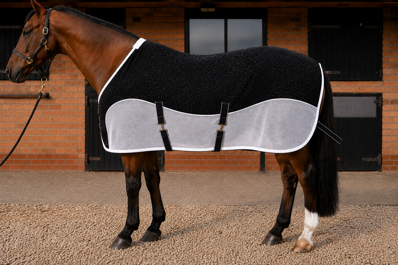 Diamanté Signature Glitter Show & Travel Rug - COMING SOON