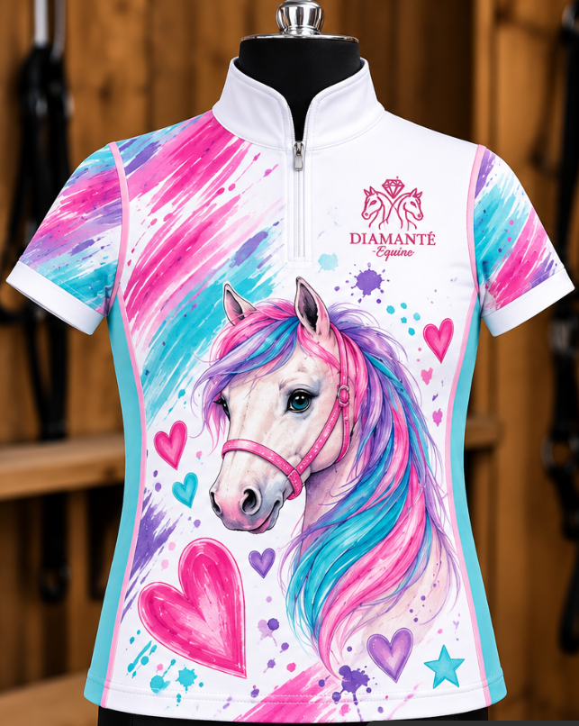 Pink Pony Kids Shirt